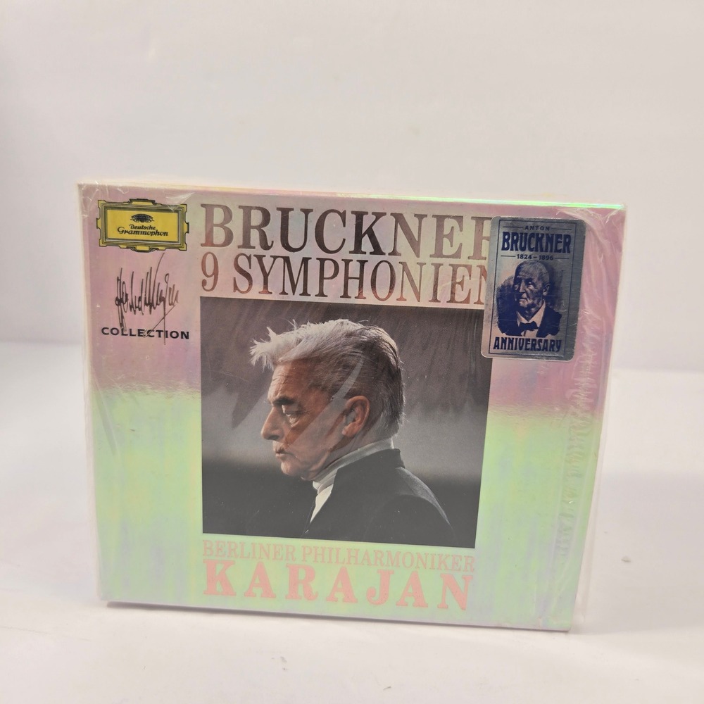 Bruckner 9 Symphonien Karajan Berliner Philharmoniker 9 CD Box Set DG 429 648-2